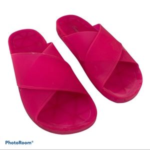 Hot Pink Slides